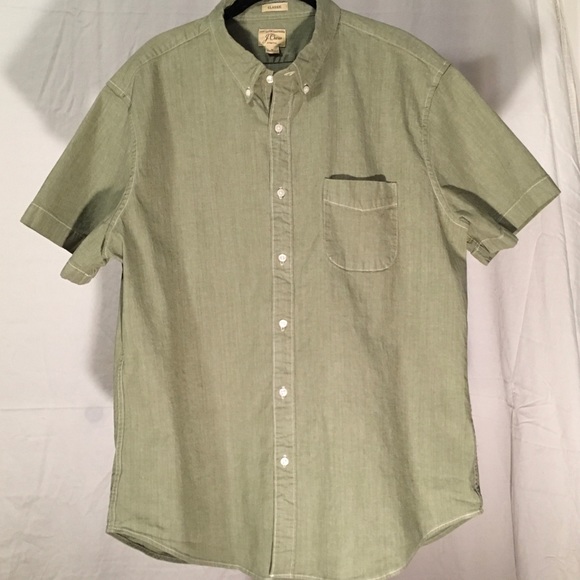 JCrew Mens classic shirt-XL-⭐️EUC - Picture 1 of 7